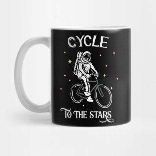 Astronaut Cyclist Bike Mug